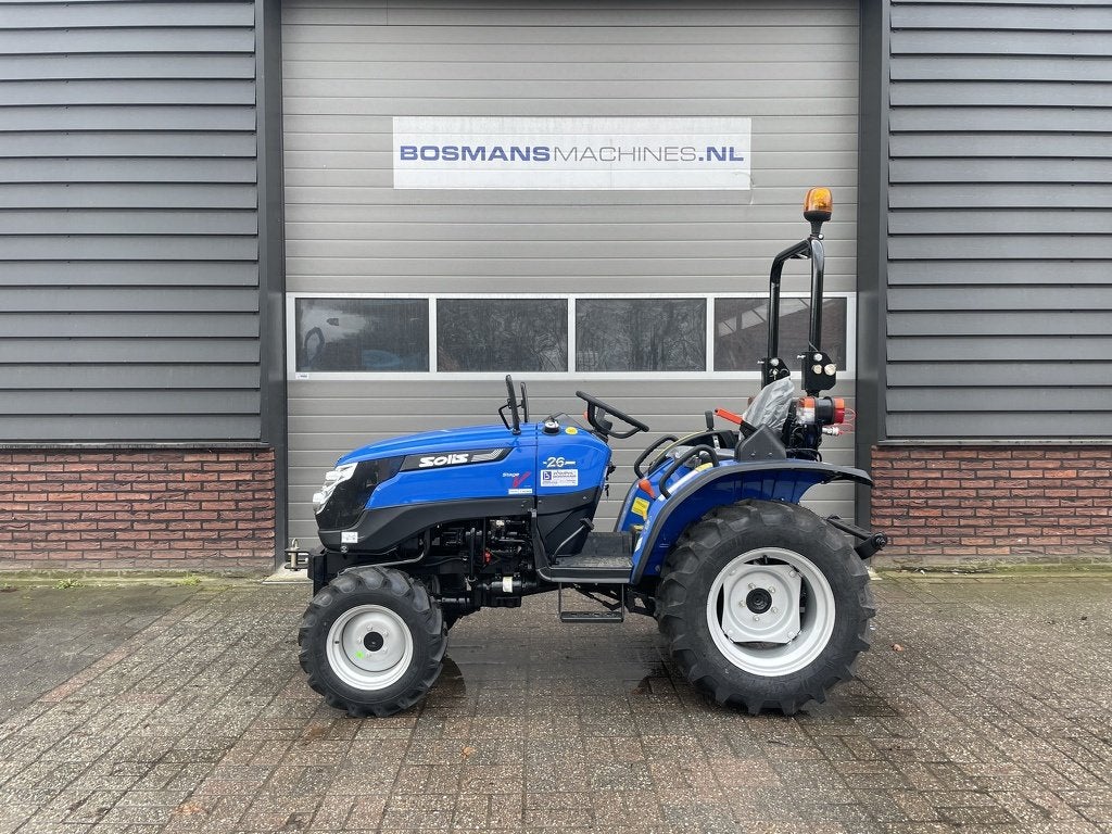 Solis 26 minitractor NIEUW brede landbouwbanden, Neuf, Autres marques, Jusqu'à 2500