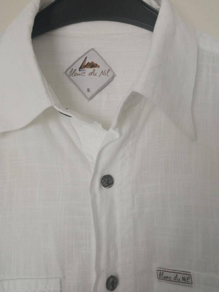 Blanc du nil blouse maat S (39/40) nieuw, Kleding | Dames, Blouses en Tunieken, Maat 38/40 (M), Wit, Ophalen of Verzenden