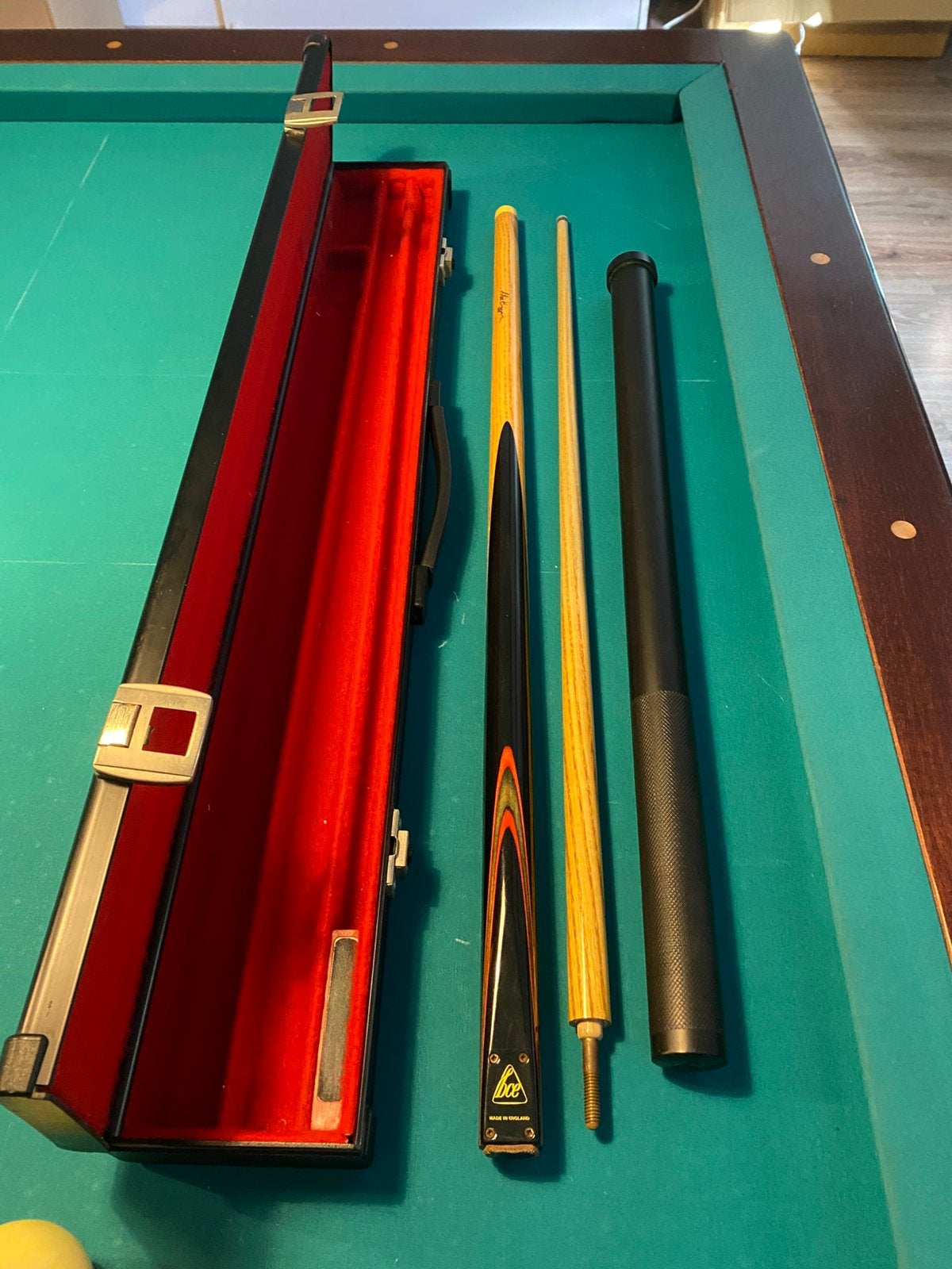 snooker keu, Sport en Fitness, Ophalen of Verzenden, Zo goed als nieuw