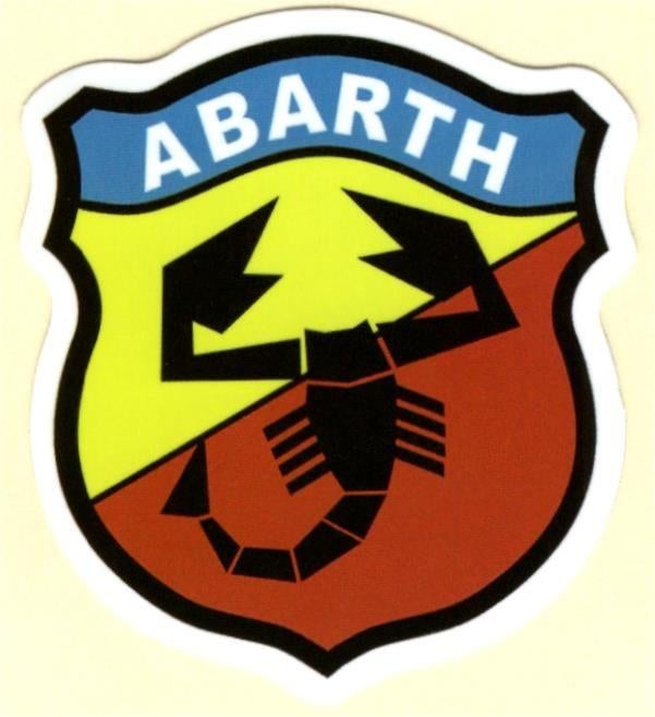 Fiat Abarth sticker #7, Verzenden