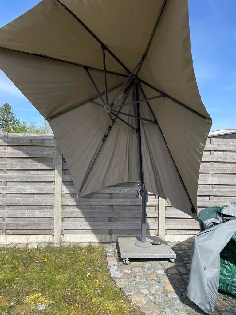 Parasol, Tuin en Terras, Ophalen, Gebruikt, Kantelbaar, 2 tot 3 meter