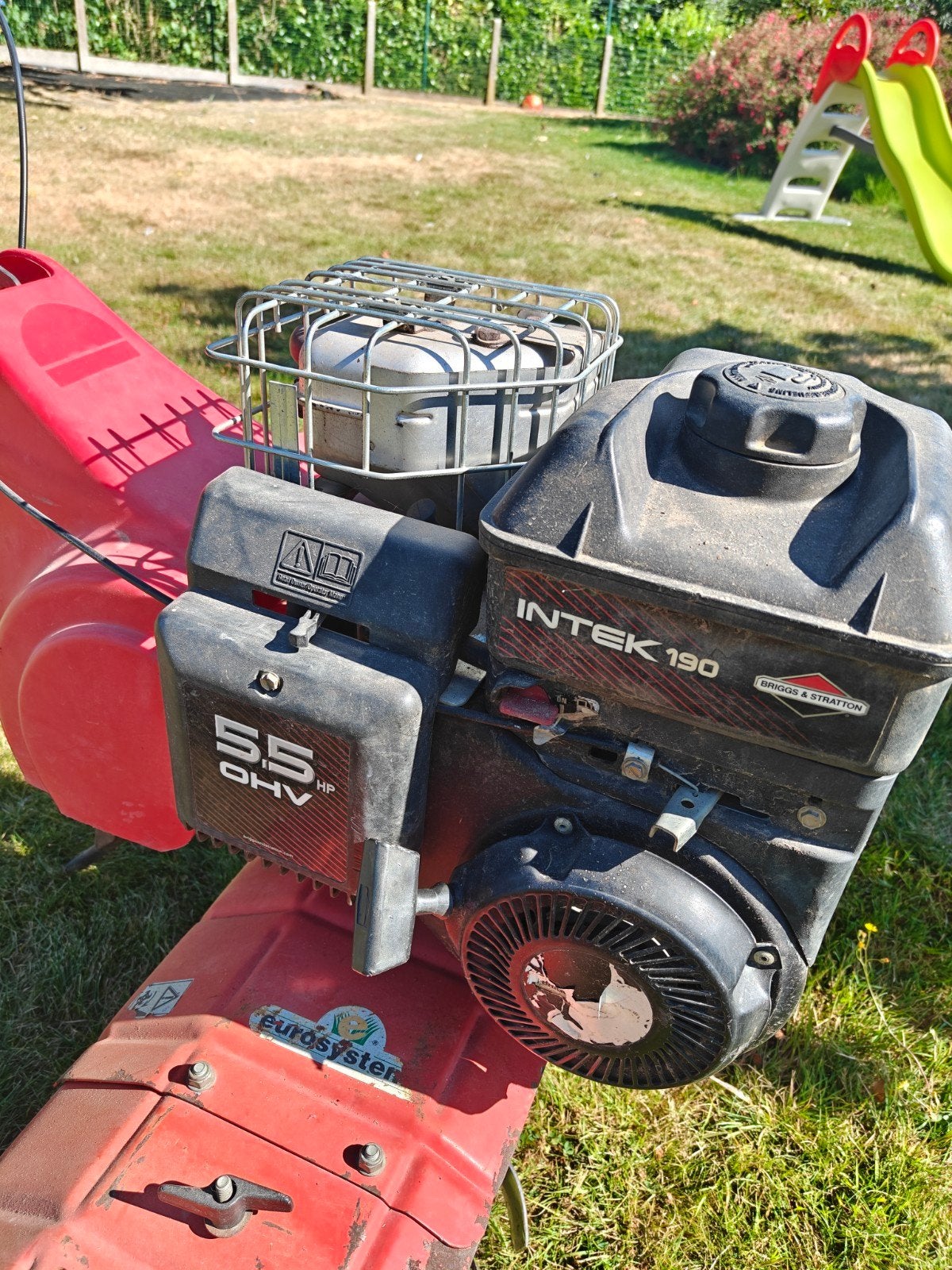 Tuinfrees Eurosystems met Briggs & Stratton Intek 190 motor, Ophalen
