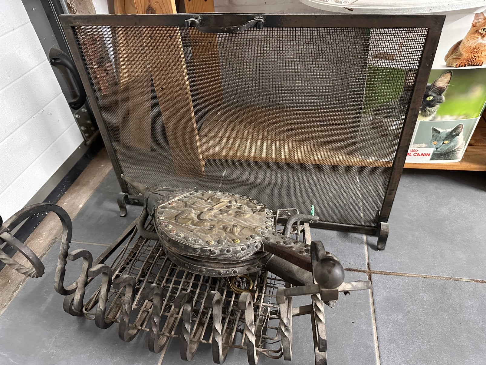 Accessoires voor open haard, Huis en Inrichting, Ophalen, Zo goed als nieuw