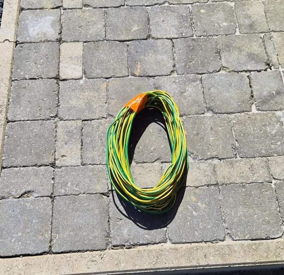 Câble de terre, Bricolage & Construction, Électricité & Câbles, Enlèvement, Neuf, Câble ou Fil électrique