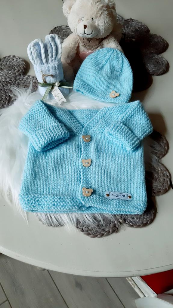 Ensemble bébé 1/3mois, Kinderen en Baby's, Babykleding | Maat 68, Ophalen of Verzenden, Setje