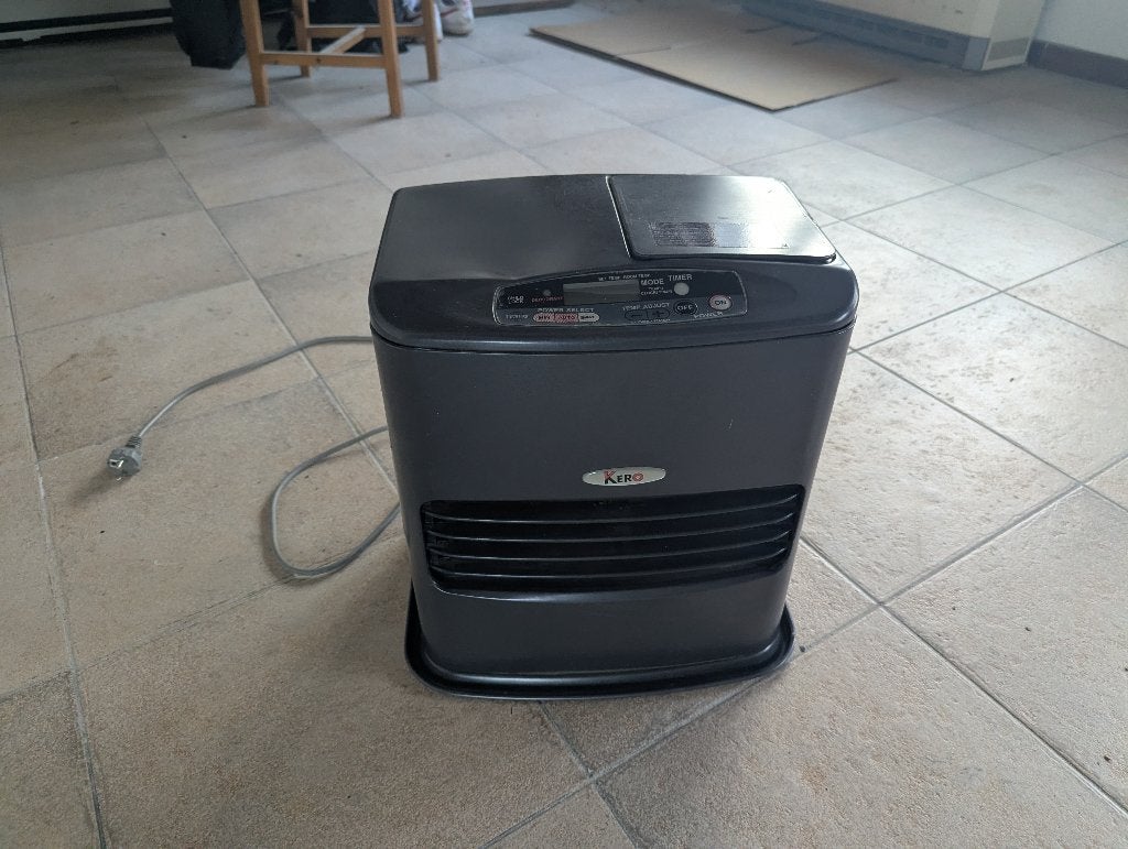 Petroleumkachel Kero 3000W, Maison & Meubles, Poêles, Autres carburants, Enlèvement, Utilisé, Chauffage au kérosène