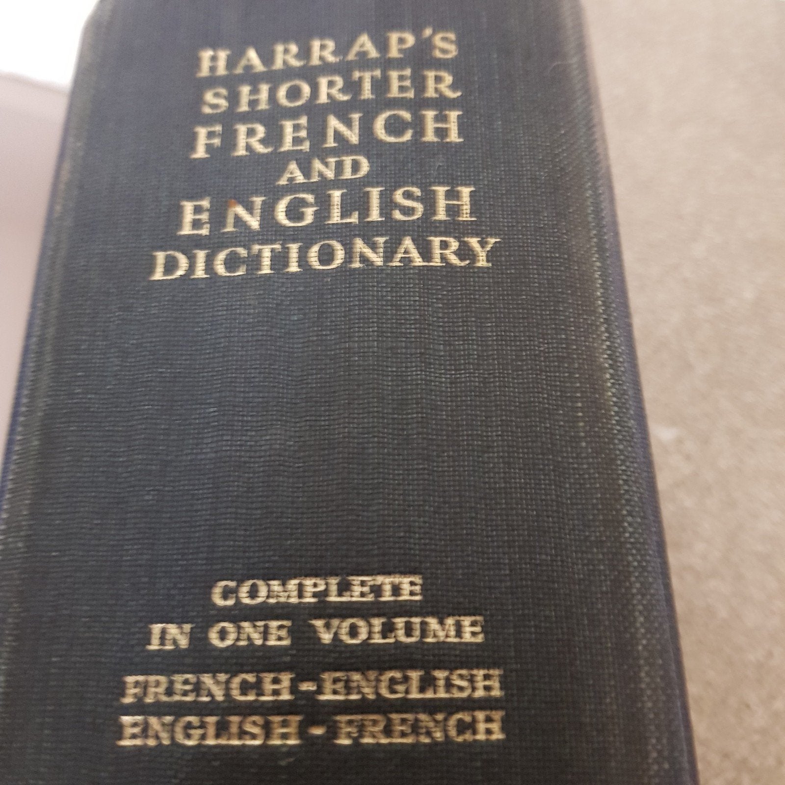 Dictionnaires ANGLAIS/FRANCAIS et FRANCAIS/ANGLAIS LAROUSSE, Enlèvement, Anglais