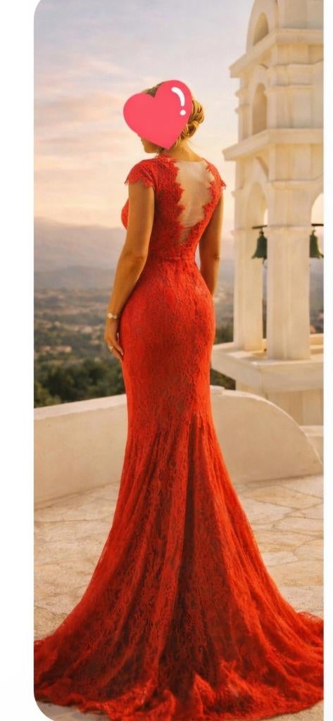 Suitekleed LINEA Rafaelli, Ophalen, Maat 42/44 (L), Rood