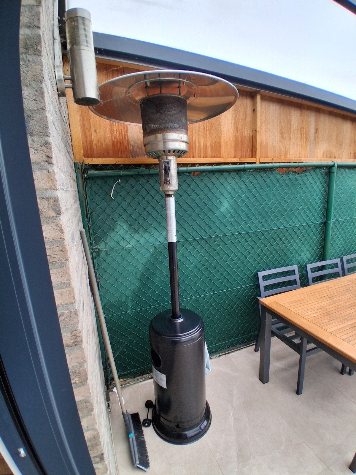 Terrasverwarmer 1x gebruikt, Enlèvement