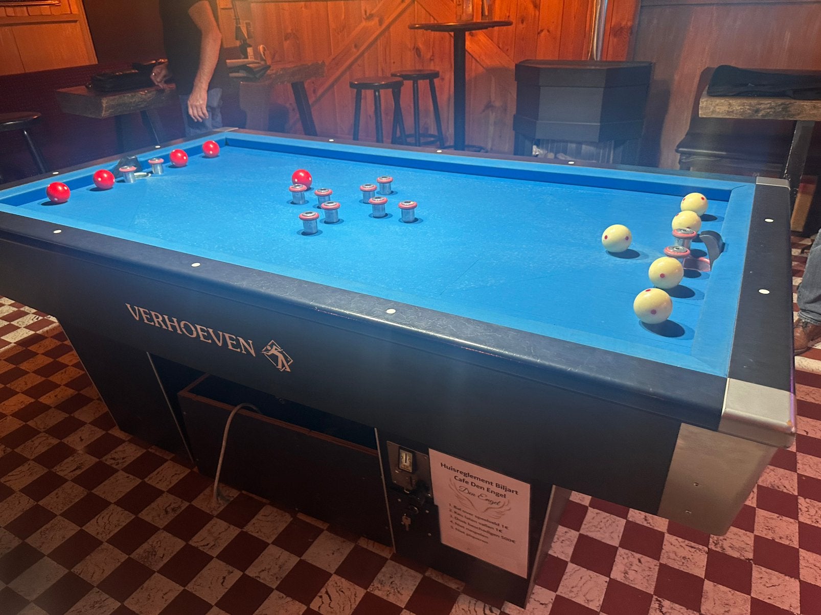Tapbiljart Verhoeven Competitie Biljart, Ophalen, Zo goed als nieuw