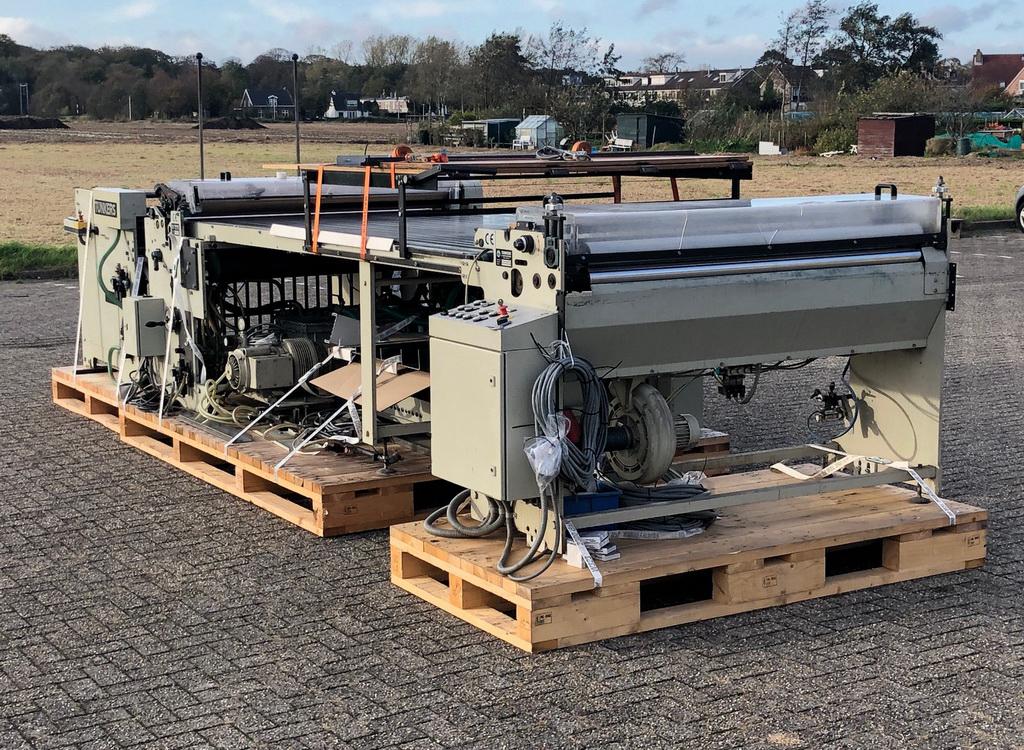 Tünkers Vorwards S1450 cacheermachine lamineermachine, Ophalen, Gebruikt