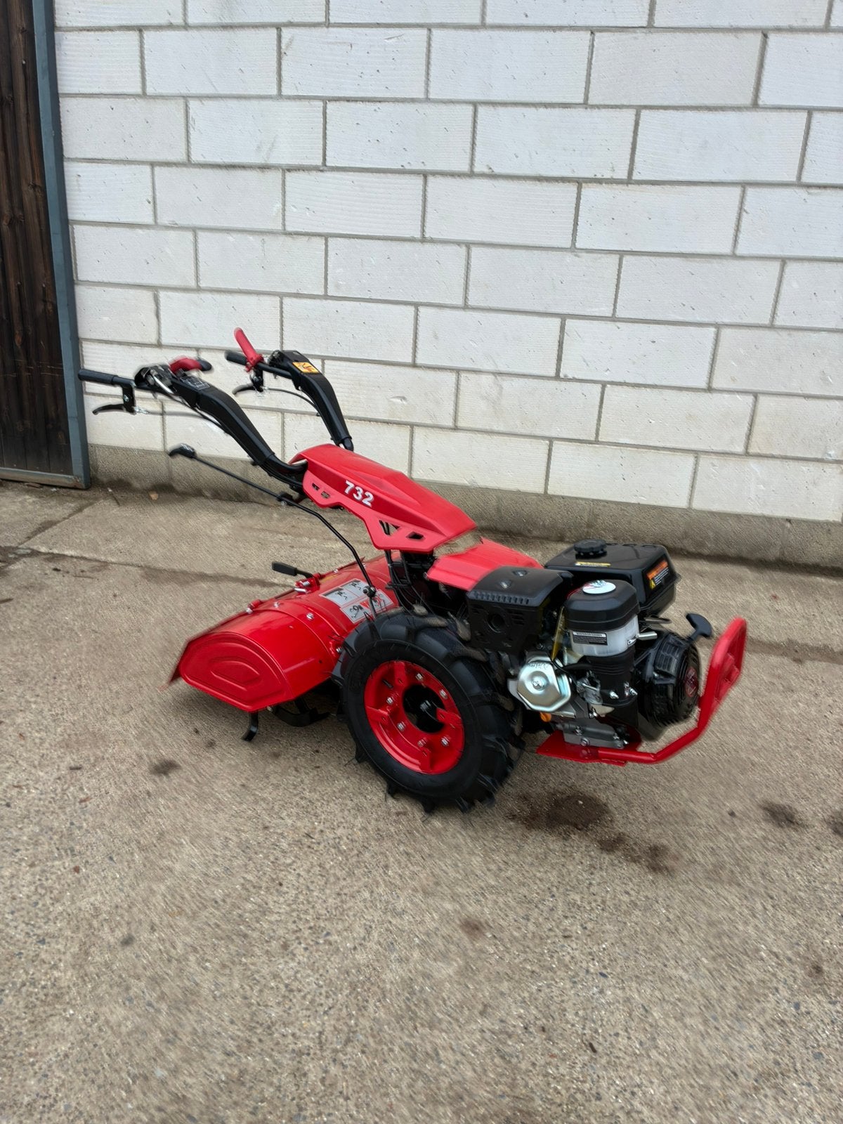 Motoculteur met bakfrees, Enlèvement, Comme neuf