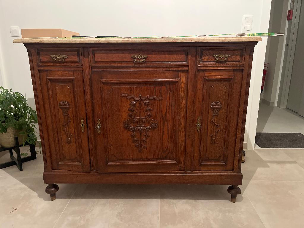 Dressoir kastje, Ophalen
