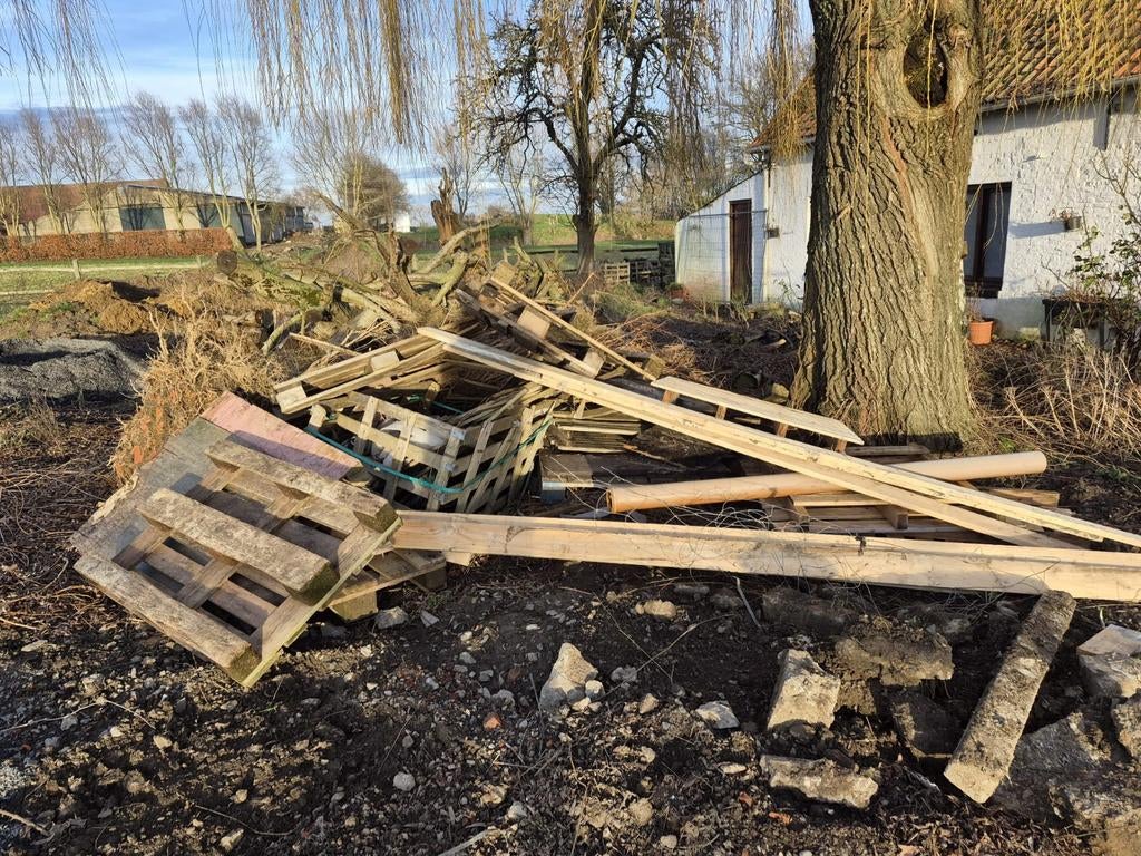 Gratis paletten, Tuin en Terras, Ophalen