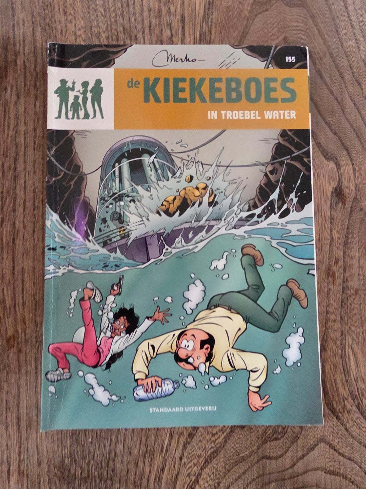 Kiekeboes 'In troebel water', Boeken, Stripverhalen, Ophalen of Verzenden