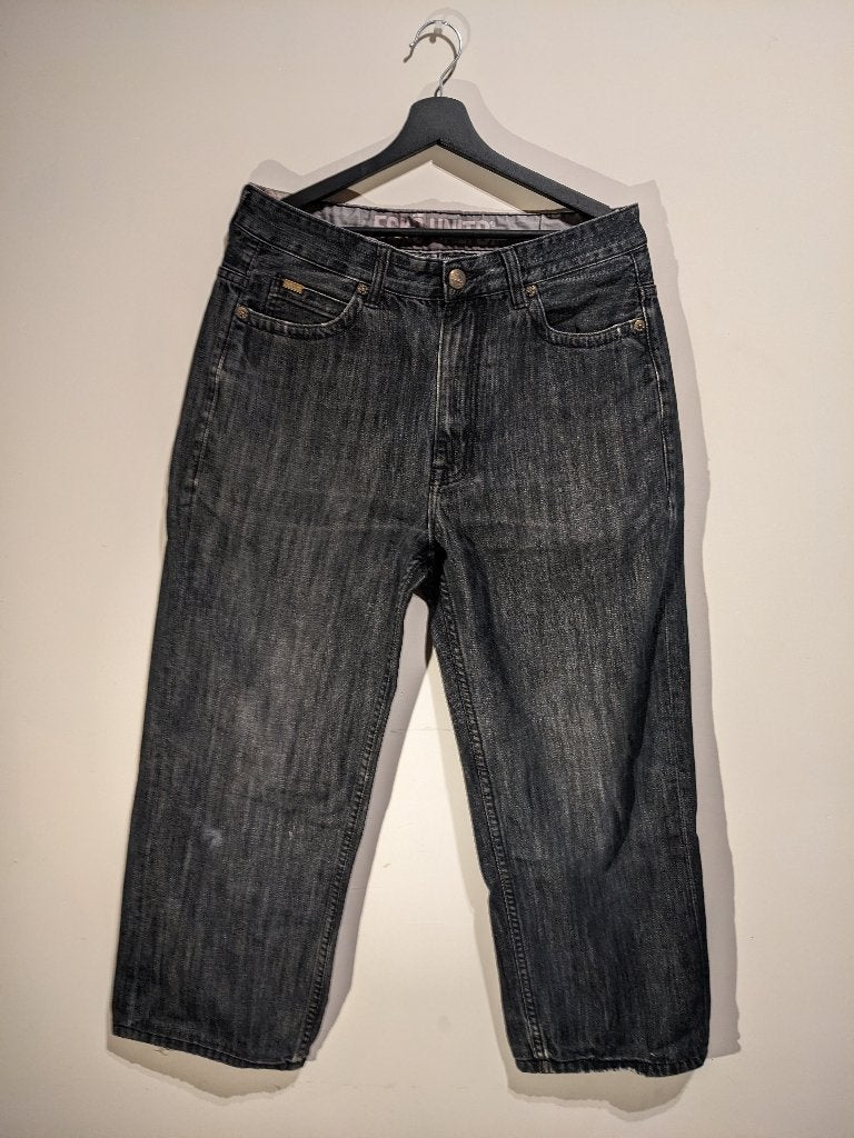 Jean baggy noir | Ecko Unltd, W32 (confection 46) ou plus petit, Ecko unltd, Porté, Noir