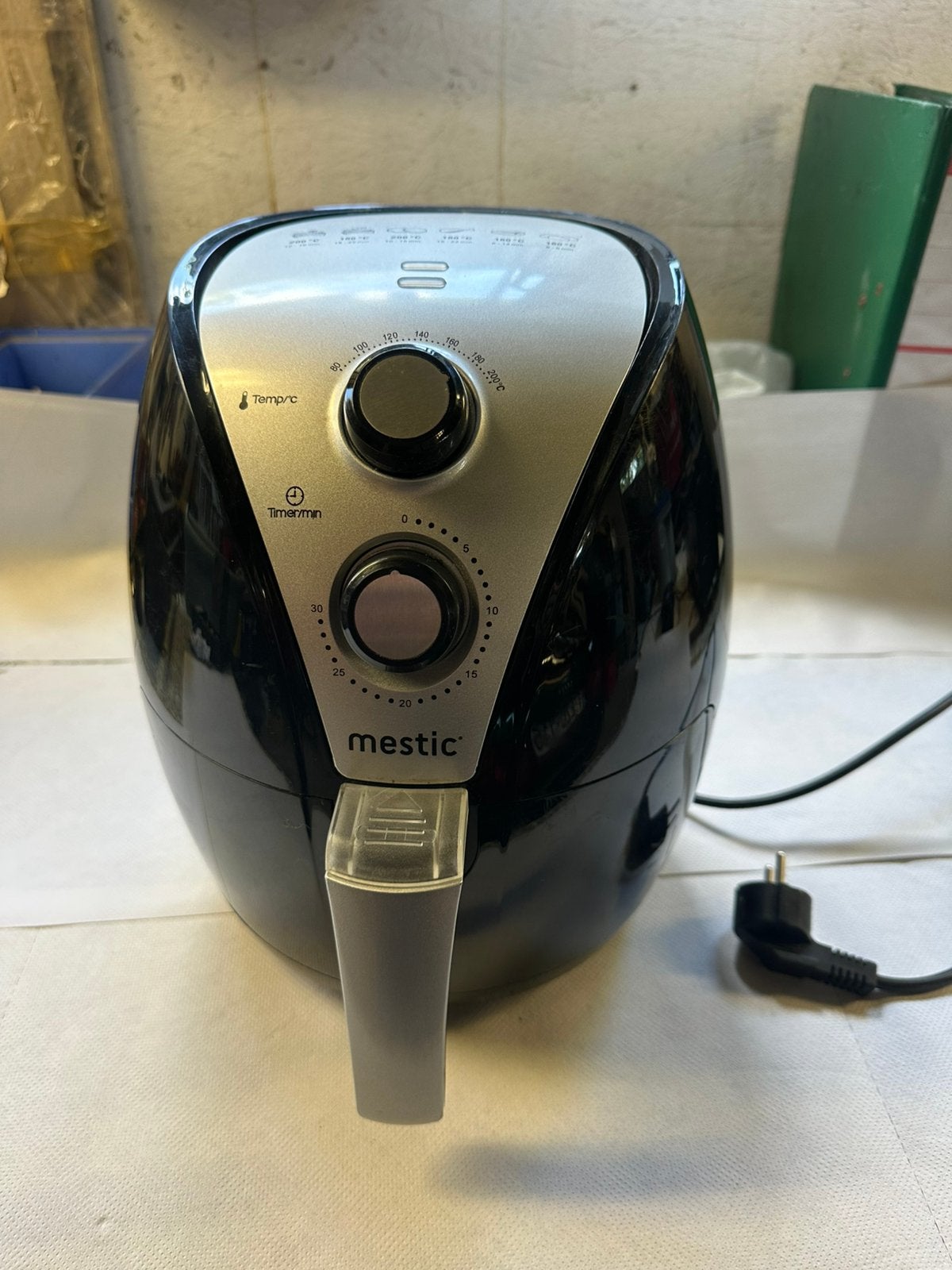 Lichte airfryer ideaal voor op caming, Enlèvement, Comme neuf, Friteuse à air