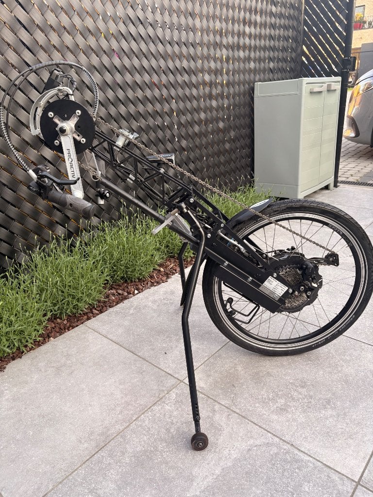 Elektrische handbike, Divers, Chaises roulantes, Comme neuf, Fauteuil roulant électrique, Enlèvement
