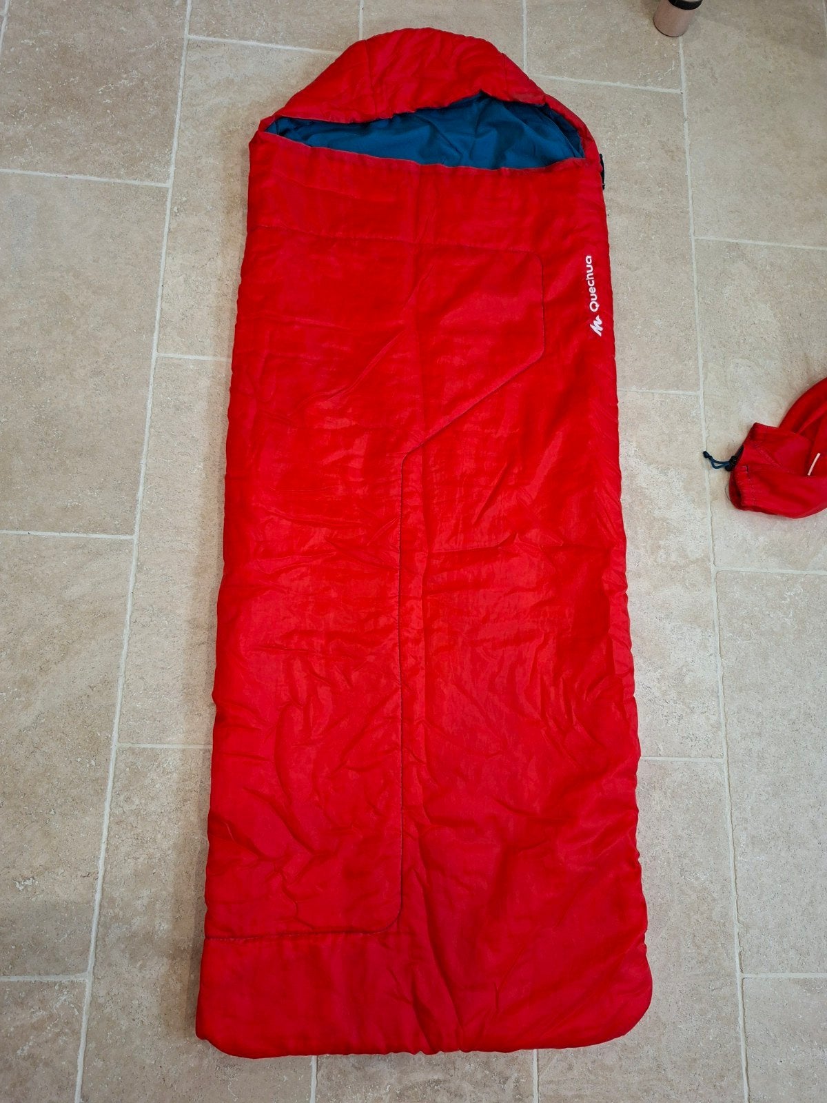 Sac de couchage Forclaz Junior Rouge, Caravanes & Camping, Enlèvement ou Envoi