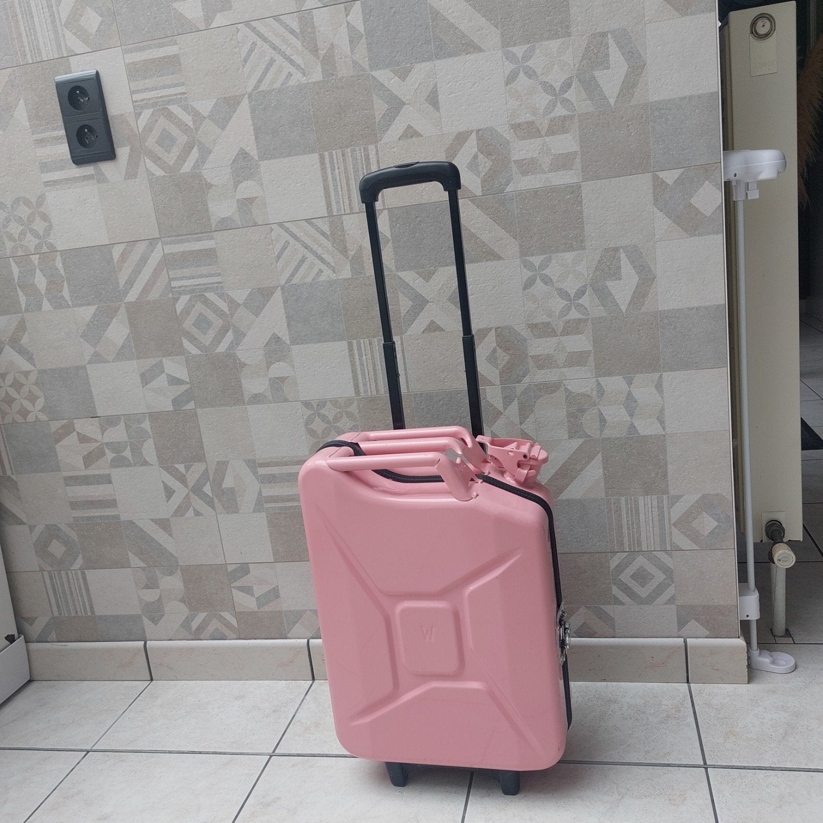 G-Case trolley, Handtassen en Accessoires, Koffers, Nieuw, Metaal, Ophalen