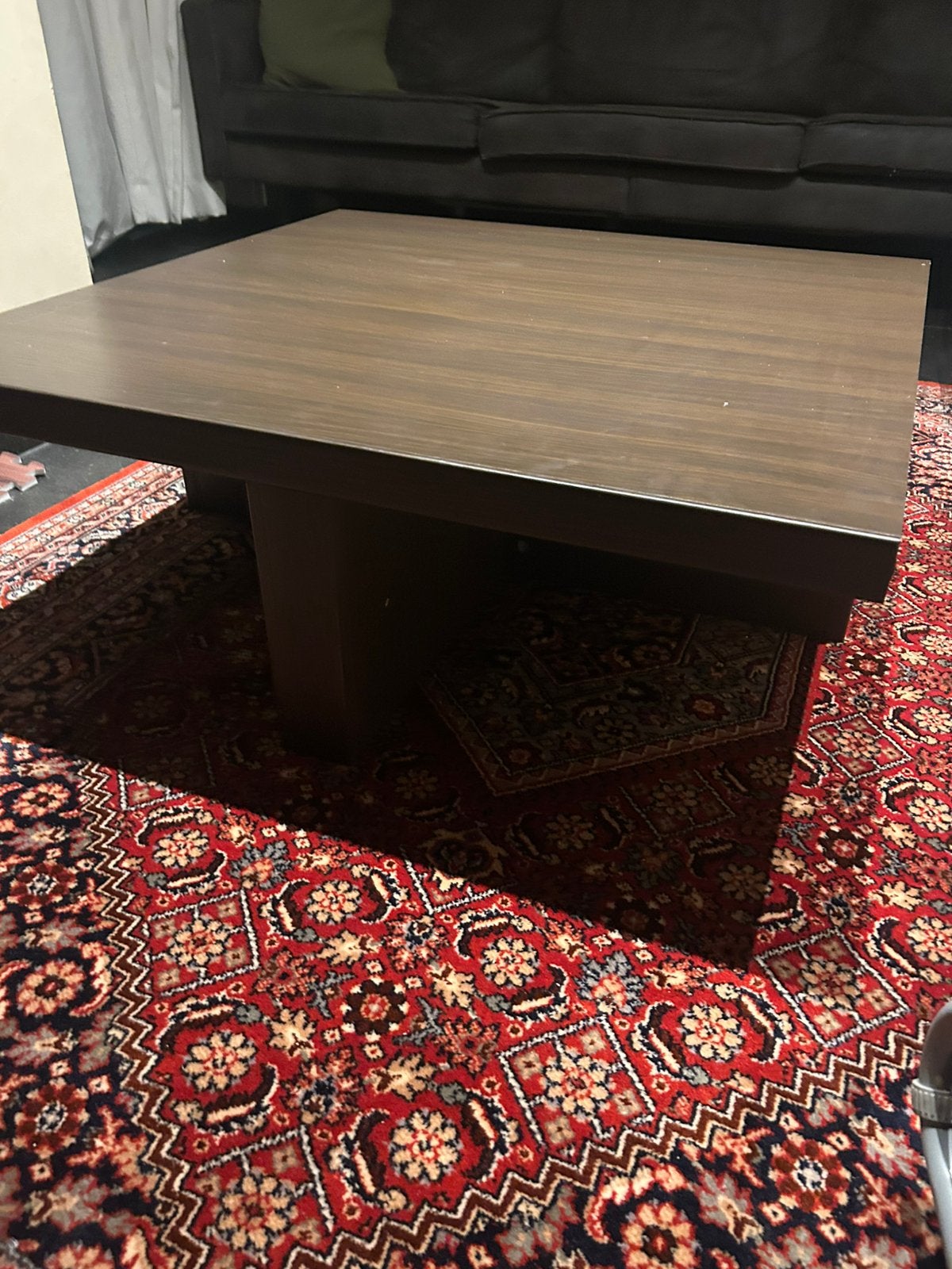 Bruine salontafel zeer goeie staat, Huis en Inrichting, Ophalen, Zo goed als nieuw