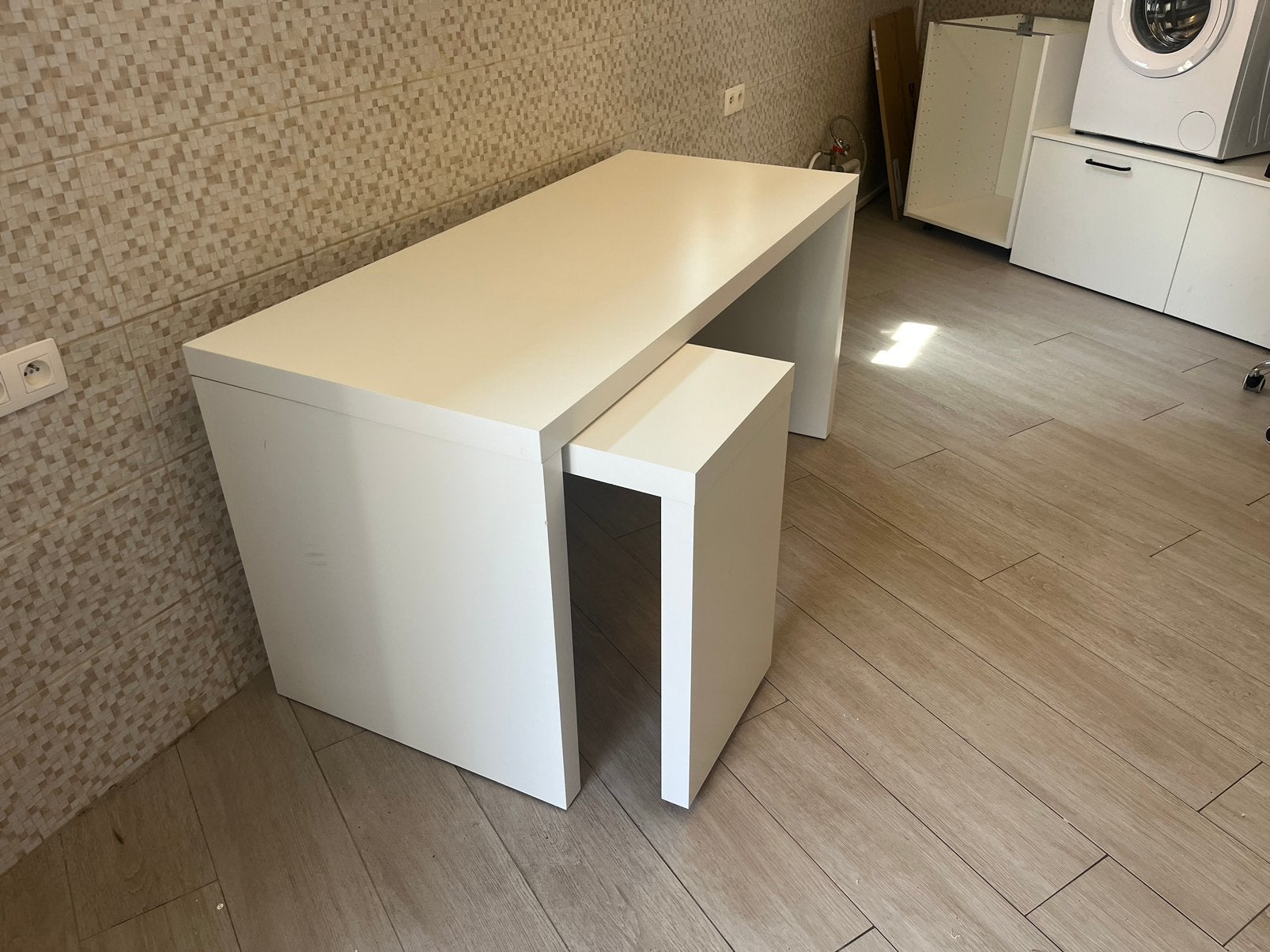 IKEA MALM bureau | uitschuifbaar werkblad– 151 cm | NIEUW, Ophalen, IKEA