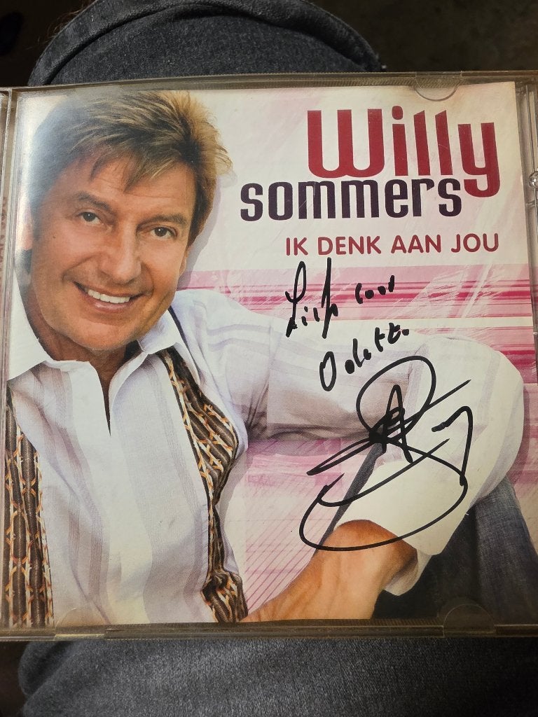 Willy sommers  cds gesigneerd, Cd's en Dvd's, Ophalen of Verzenden, Zo goed als nieuw, Levenslied of Smartlap, Verzamelalbum