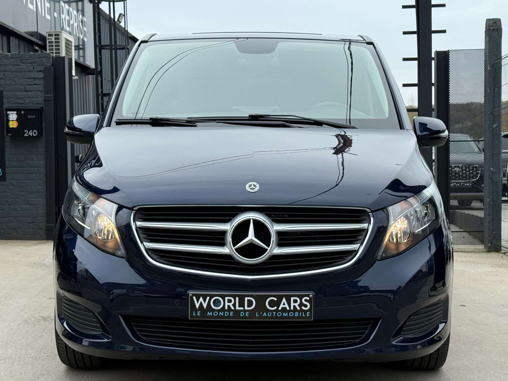 Mercedes-Benz V-Klasse 220 d 7PLACES 163CV - TVAC*BTWIN - CA, Auto's, Stof, Gebruikt, 4 cilinders, Blauw