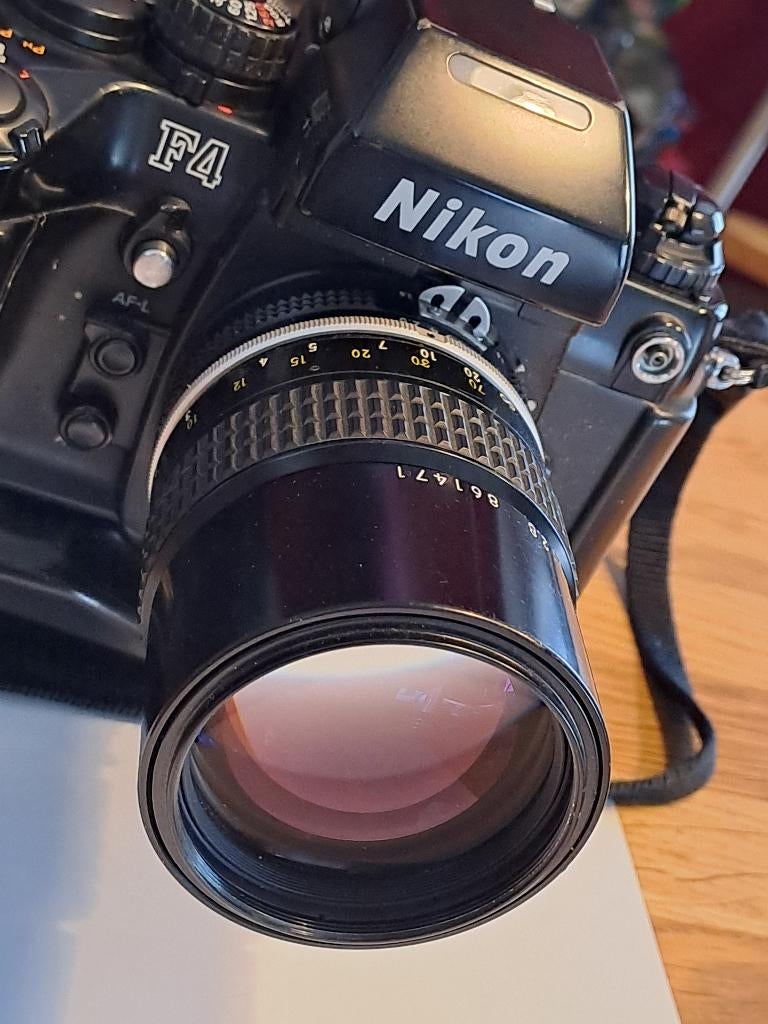 Nikkor 135mm f2.8 Ai-S telelens, Ophalen of Verzenden, Zo goed als nieuw, Telelens