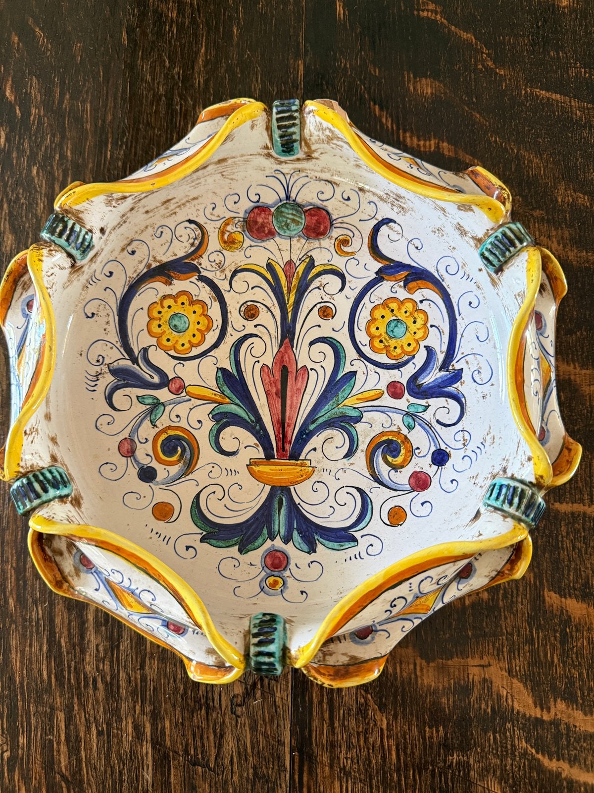 Bol italien décoratif - Deruta, Enlèvement