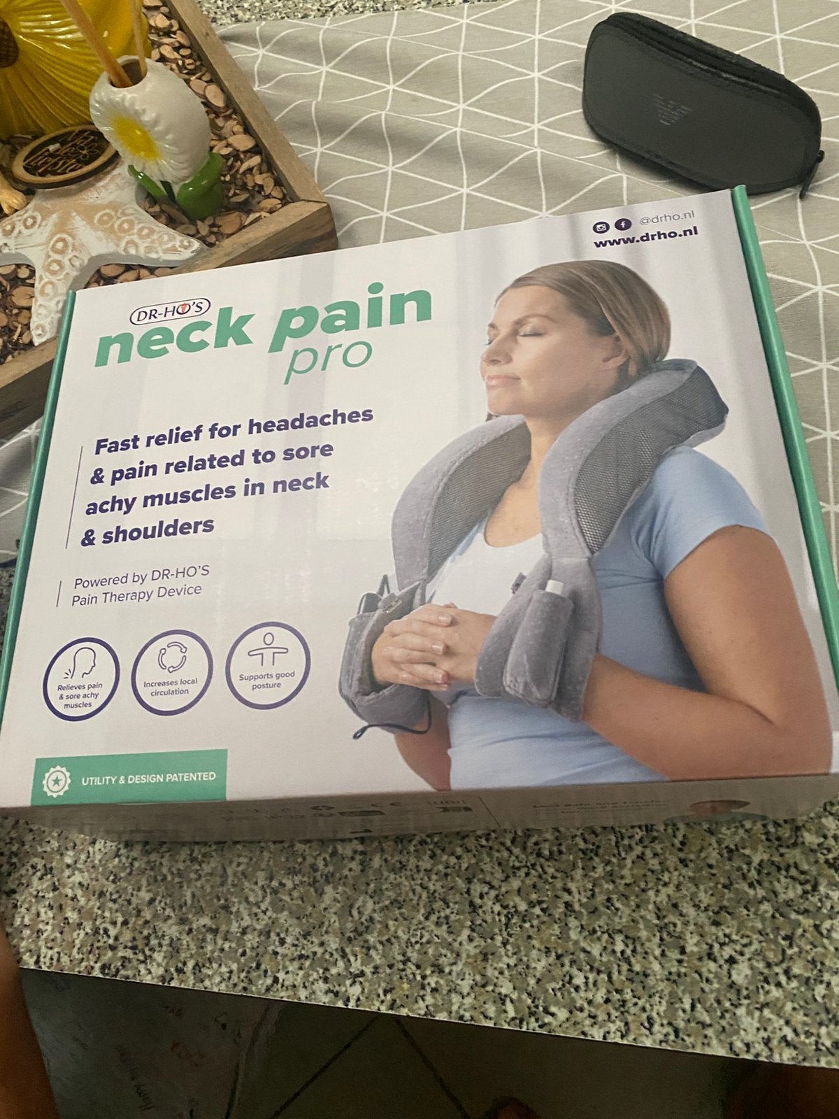 Dr-ho's neck pain pro, Sport en Fitness, Massageproducten, Ophalen, Nieuw, Massagestoel of Kussen