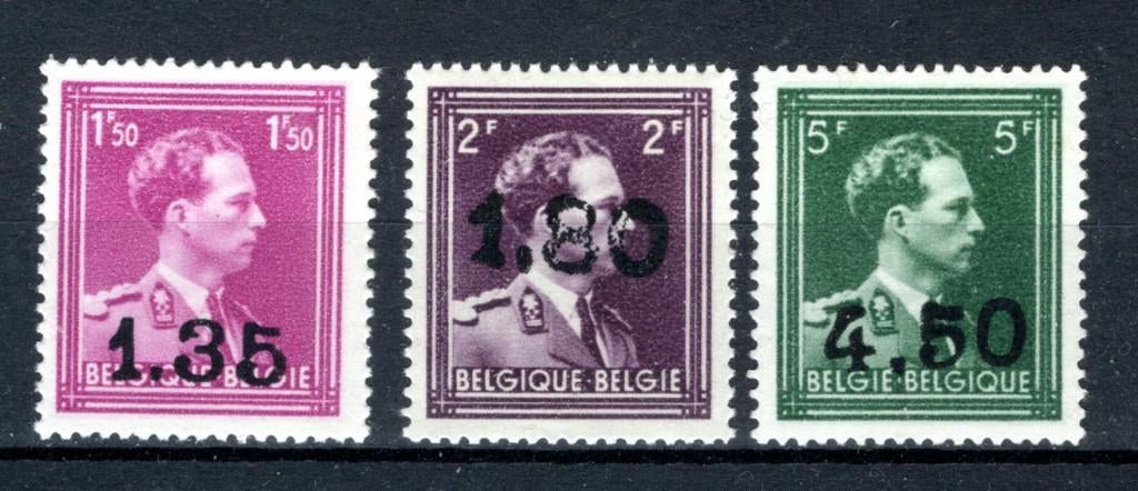 724AA/724CC MNH** 1946 - Type Léopold III Col ouvert, Timbres & Monnaies, Enlèvement ou Envoi, Non oblitéré, Neuf