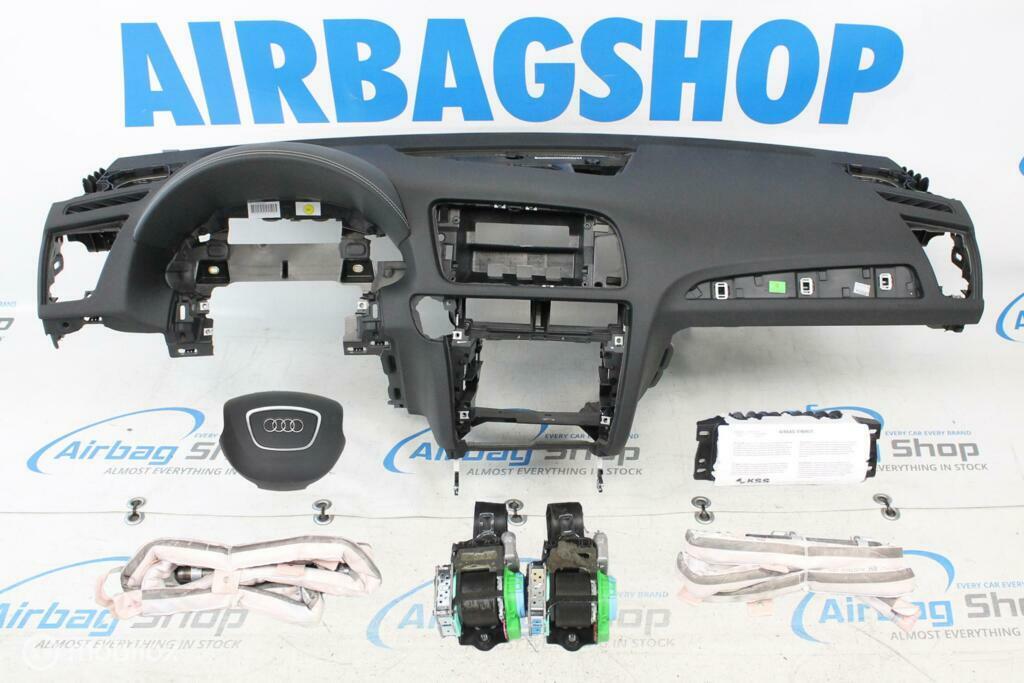 Airbag kit Tableau de bord couture blanc Audi Q5 - 8R, Enlèvement ou Envoi, Utilisé