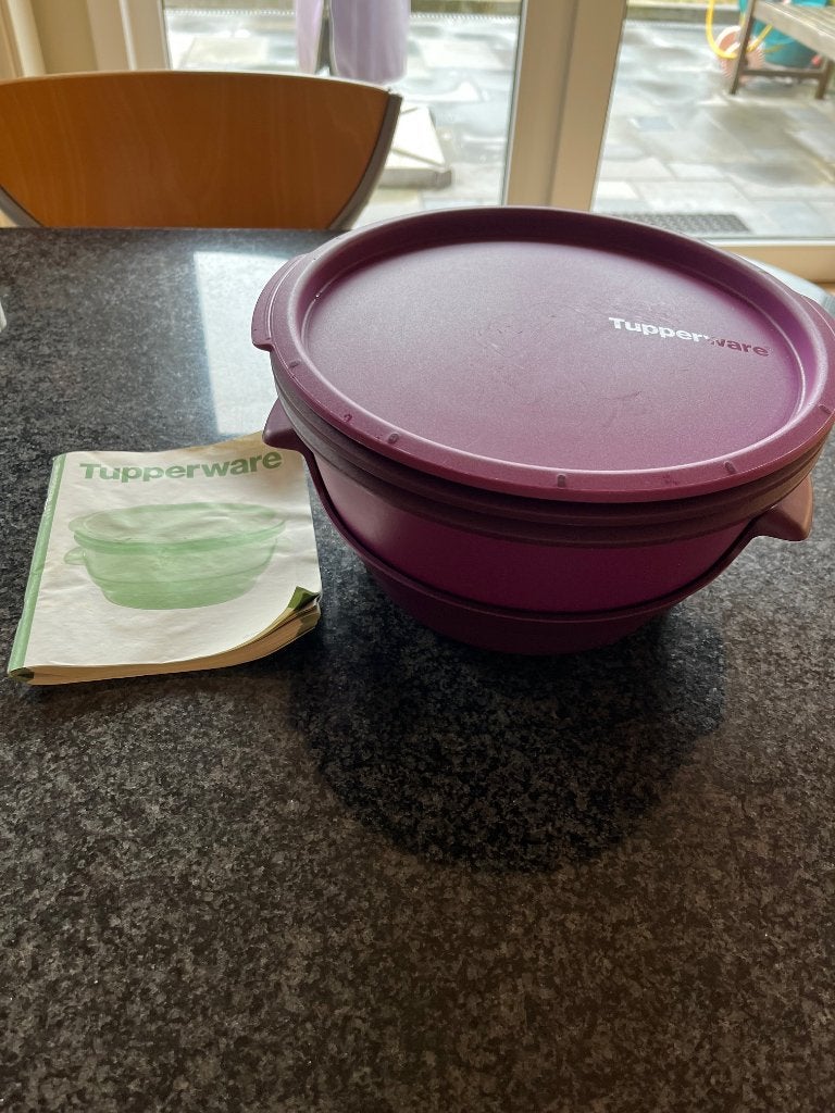 Cuiseur à vapeur Tupperware Micro Gourmet. Nouveau, Maison & Meubles, Cuisine| Tupperware, Enlèvement ou Envoi, Neuf