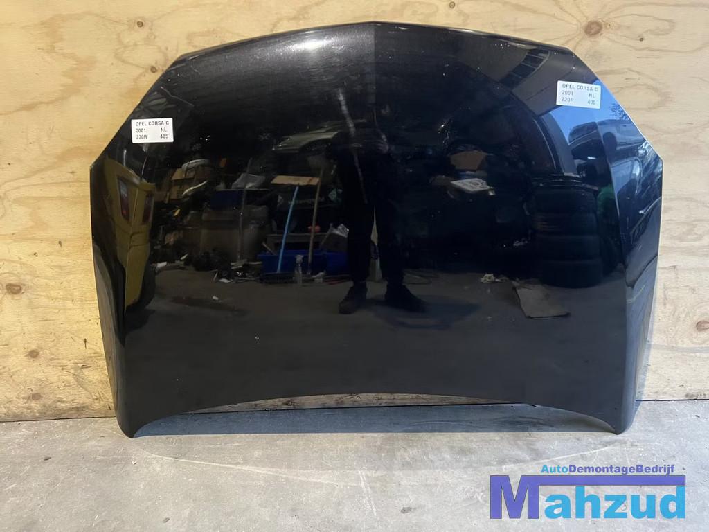 OPEL CORSA C Zwart Z20R motorkap 2000-2005, Auto-onderdelen, Gebruikt, Opel Automobile GmbH, Kontakt@opel-infoservice.de, Motorkap
