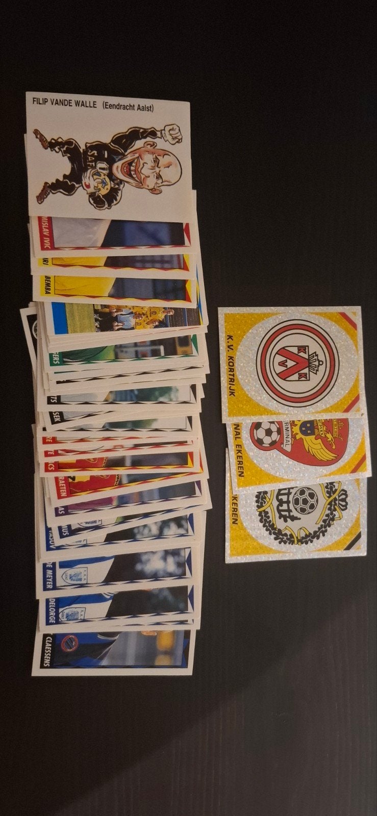 panini football 1999, Enlèvement ou Envoi