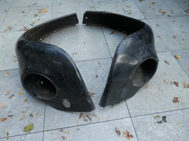 Spatborden VW Kever voor liggende koplampen., Ophalen, Gebruikt, Voor, Spatbord