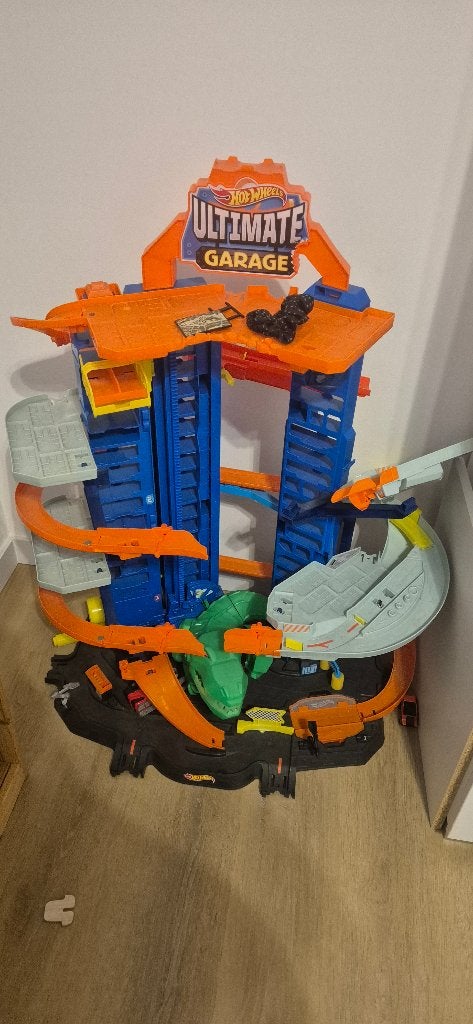 Hot wheels ultimate garage, 40€, Ophalen, Hot Wheels