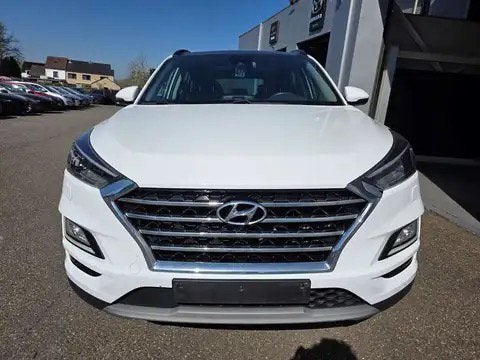 Hyundai Tucson Te Koop! Top Staat! Euro6!, Auto's, Euro 5, Zwart, Lichtsensor, Wit