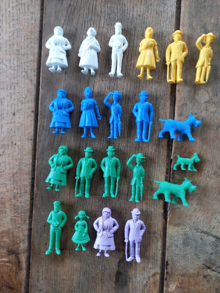 Tintin Esso 1973 - Le lac aux requins. 3 € pièce., Enlèvement, Tintin, Comme neuf, Statue ou Figurine
