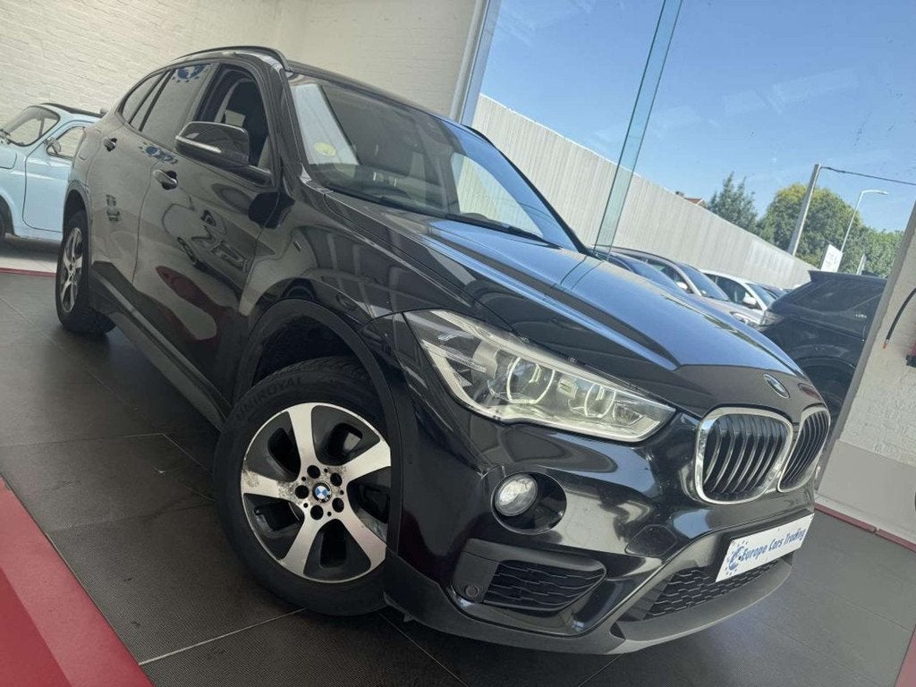 BMW X1 S DRIVE 18D 2.0 136CH CUIR GPS GAR 12M (bj 2017), Zwart, Zwart, Leder, Bedrijf