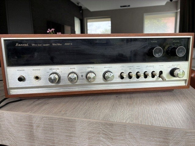 Sansui versterker, Audio, Tv en Foto, Versterkers en Ontvangers, Ophalen, Gebruikt