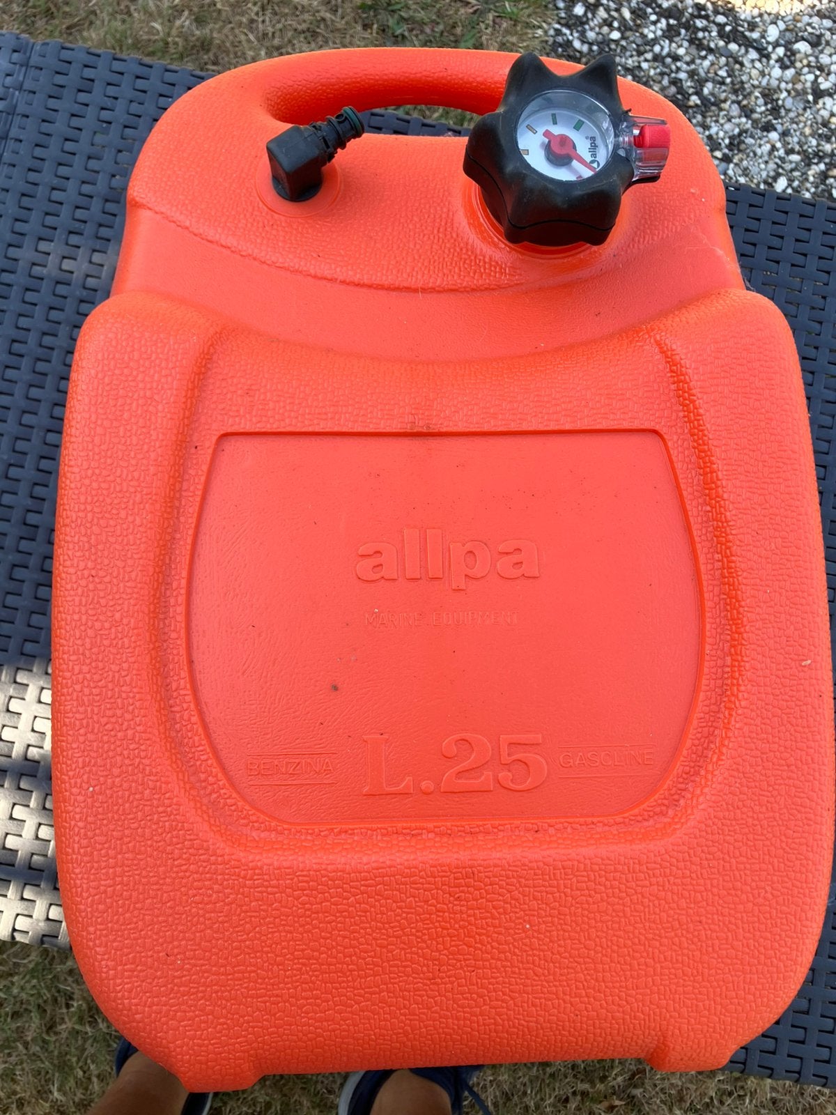 Réservoir de gaz Allpa 25 L, Sports nautiques & Bateaux, Enlèvement, Neuf, Moteur et Technique, Voilier ou Bateau à moteur