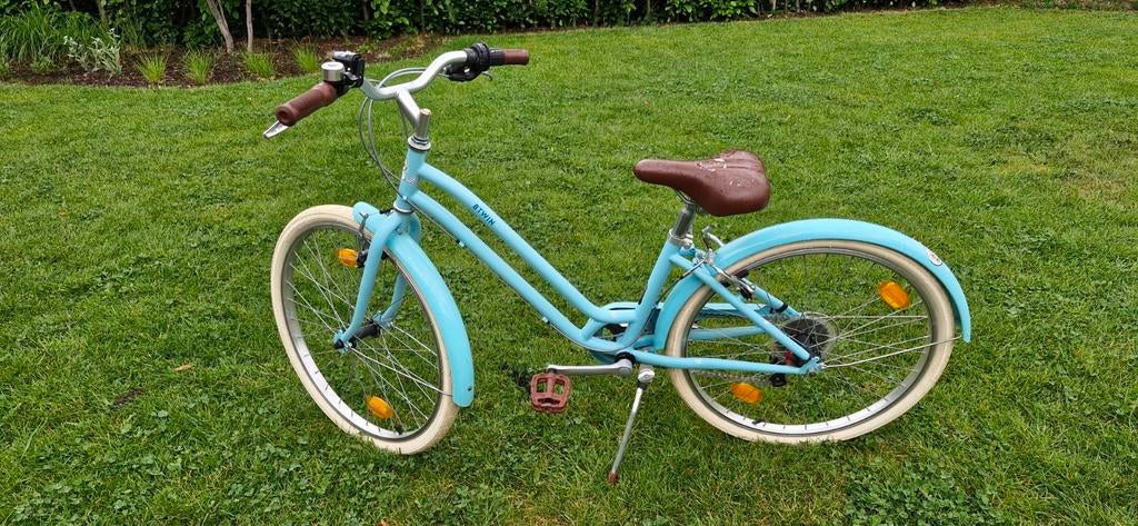 Meisjesfiets 24inch, Ophalen, Velgrem, Versnellingen, Btwin Decathlon