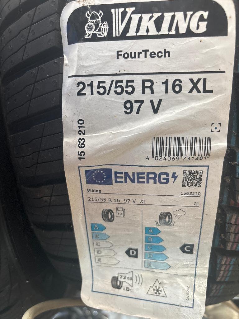 Viking FourTech Plus All-season Banden 215/55 R 16 XL 97 V, Auto-onderdelen, Banden en Velgen, Ophalen, Nieuw, All Season, Band(en)