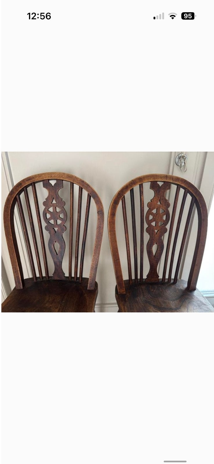 2 antieken stoelen, Ophalen