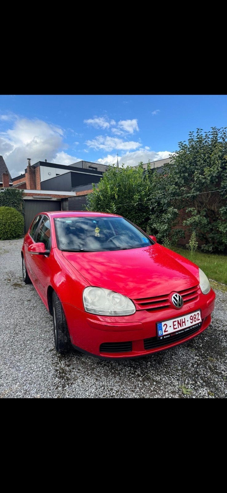 Volkswagen Golf 5 1.6, Rouge, Achat, Boîte manuelle, 5 portes