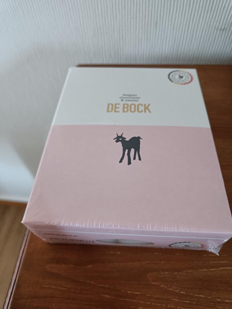 1 doos suikerbonen van De Bock, Ophalen