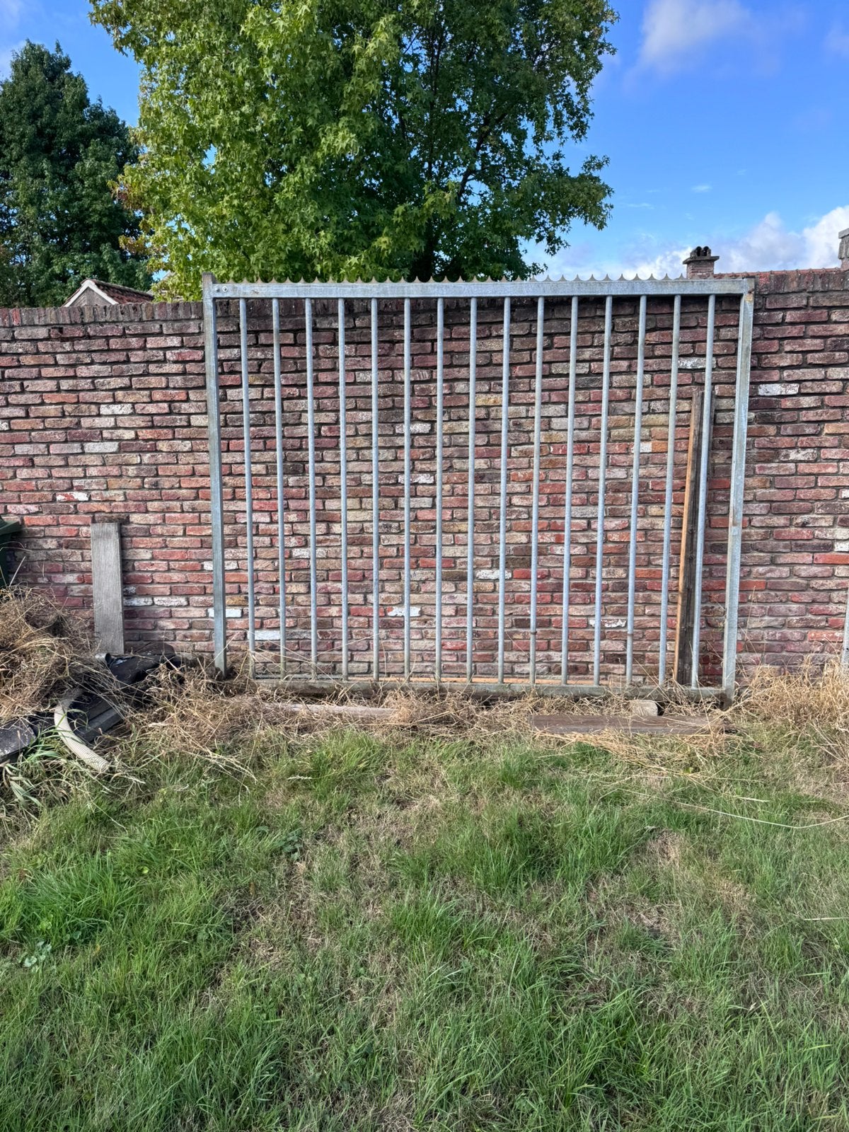 Poort hekwerk, Ophalen, Gebruikt, IJzer, Spijlenhekwerk