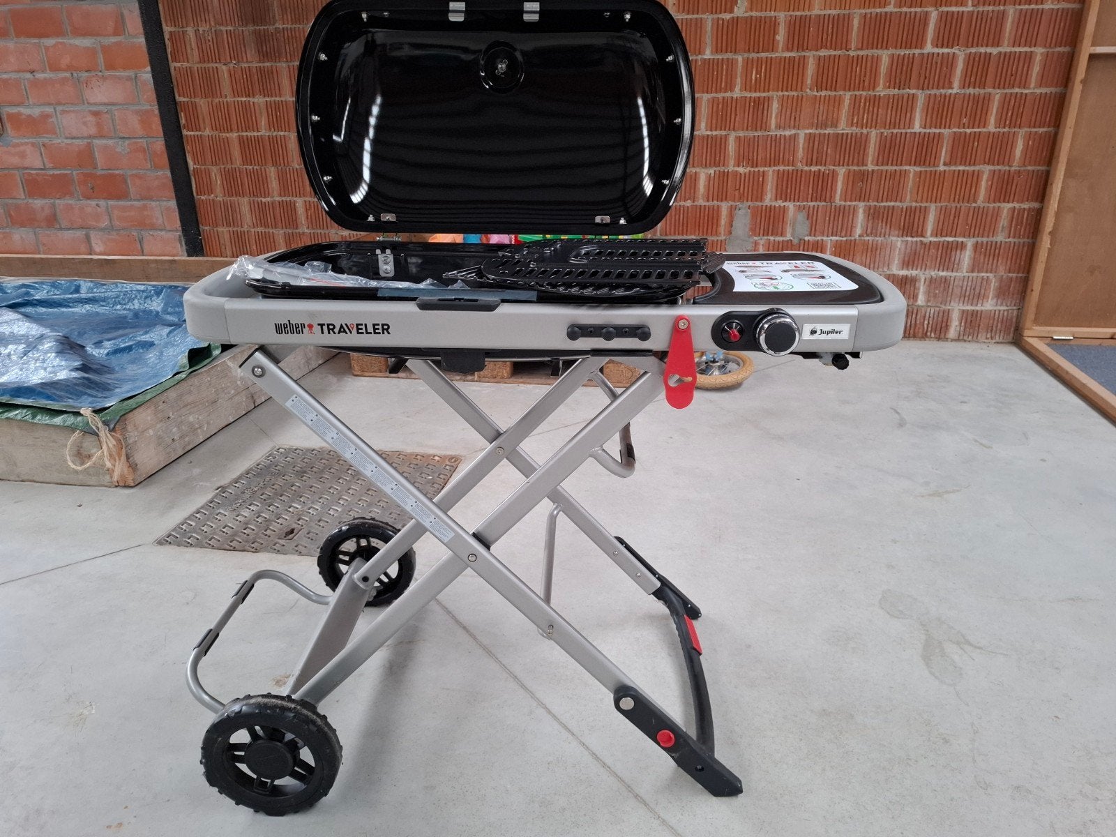 Weber bbq traveler, Tuin en Terras, Ophalen